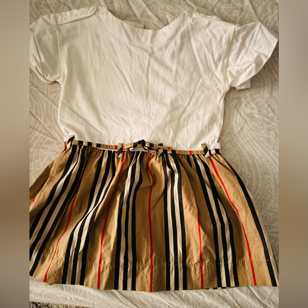 12 month Burberry dress worn once for 10 minutes.